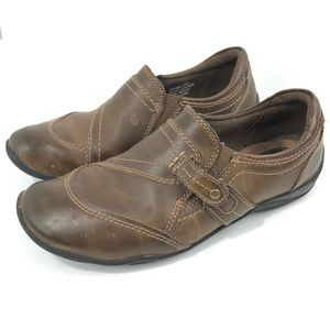 Earth Origins Alice Slip On Leather Comfort Shoes